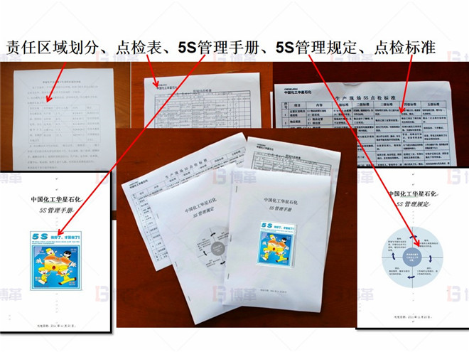 某化工廠生產區5S改善案例